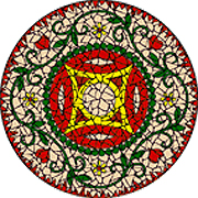 Hearts and Flowers Mandala