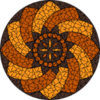 Morrocan Swirl design for table-top