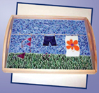 Summertime Mosaic Tray Project