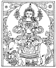 Mosaic pattern - Buddhist 1