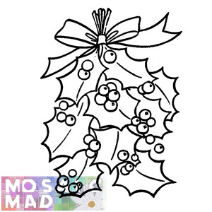 CHRISTMAS HOLLY 2  PATTERN