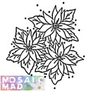 CHRISTMAS POINSETTIA 2 PATTERN