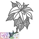 CHRISTMAS POINSETTIA 3 PATTERN