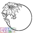 CHRISTMAS POINSETTIA 5 PATTERN