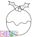 CHRISTMAS PUDDING PATTERN