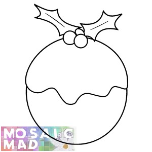 CHRISTMAS PUDDING PATTERN