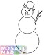 CHRISTMAS SNOWMAN PATTERN