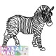 Animal ZEBRA PATTERN