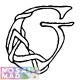 Celtic Alphabet - Letter G