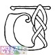 Celtic Alphabet - Letter J