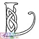 Celtic Alphabet - Letter L