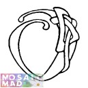 Celtic Alphabet - Letter O