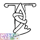 Celtic Alphabet - Letter T