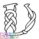 Celtic Alphabet - Letter U