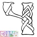 Celtic Alphabet - Letter Y