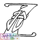 Celtic Alphabet - Letter Z