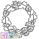 Flower: LEAVES WREATH Pattern