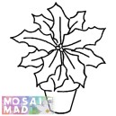 Flower: POINSETTA 4 Pattern