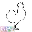 Birds: ROOSTER 3 Pattern