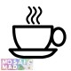 Food COFFEE CUP (SIMPLE) Pattern