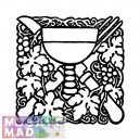 Food WINE GOBLET Pattern