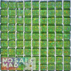 LIME GREEN Glitter Mini 