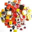 Mixed Media Bag 150g - Red/Orange Mix