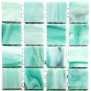 TURQUOISE/TEAL/WHITE Mix Tiffany