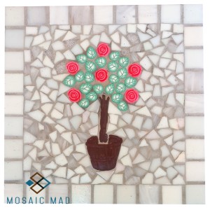 Millefiori Rose Tree 20x20