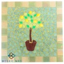 Mosaic Project: Millefiori Lemon Tree