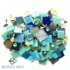 Mixed Media Bag 250g - Teal/Blue Mix