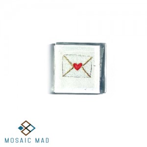 Letter Sealed with Heart Decoupage 