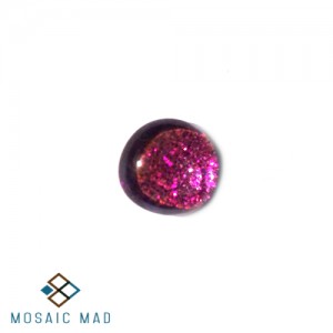 DEEP PINK Glitter Pebble (Small) 
