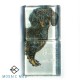 Dog Decoupage Glass Tile Set