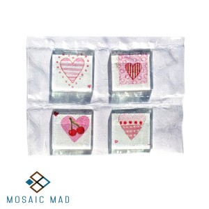 Heart Set Decoupage
