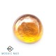 GOLD Glass Metallic Pebble (Large)
