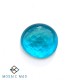 BLUE Glass Metallic Pebble (Large)
