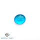 BLUE Glass Metallic Pebble (Small)