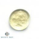 WHITE PEARL Glass Metallic Pebble (Large) 