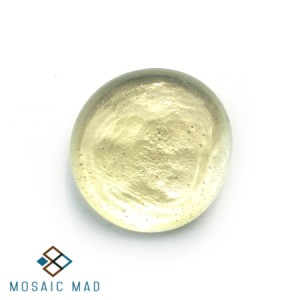 WHITE Pearl Metallic Pebble (Large) 