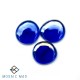 BLUE Iridescent Glass Pebbles (L)