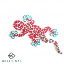 Mosaic Project: Gecko (small)- Red