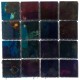 Tiffany Glass - Iridescent Black (Fantasy) 25x25