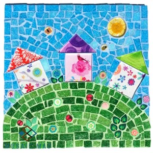 Millefiori Floral Village (No.2) 20x20