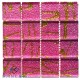 PINK and GOLD GLITTER SWIRL 25 x 25mm Tile Size, Swatch 107x107mm 
