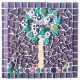 Millefiori Tree - Lilac 15x15
