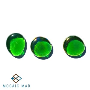 GREEN Iridescent Pebbles (Large)