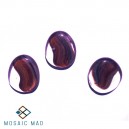 PURPLE SWIRL Glass Pebbles (Large) Packet  50g