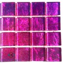 Metallic GOLD LEAF PINK 23X23mm Tile Size, Swatch 100x100mm