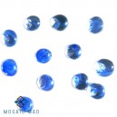 BLUE SWIRL Glass Pebbles (Small) Packet 50g